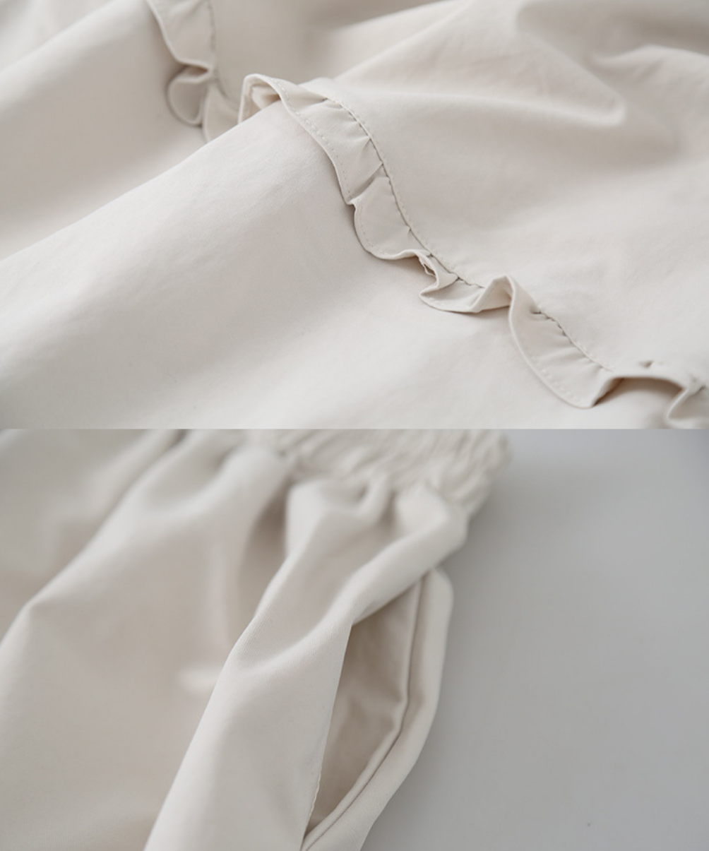 フリルポイントロングスカート