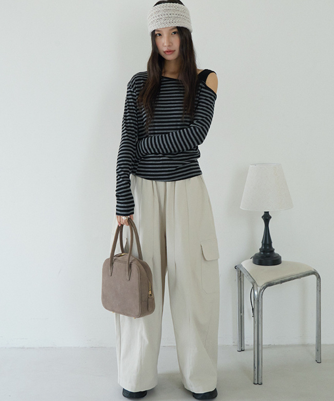 リラックスカーゴワイドパンツ