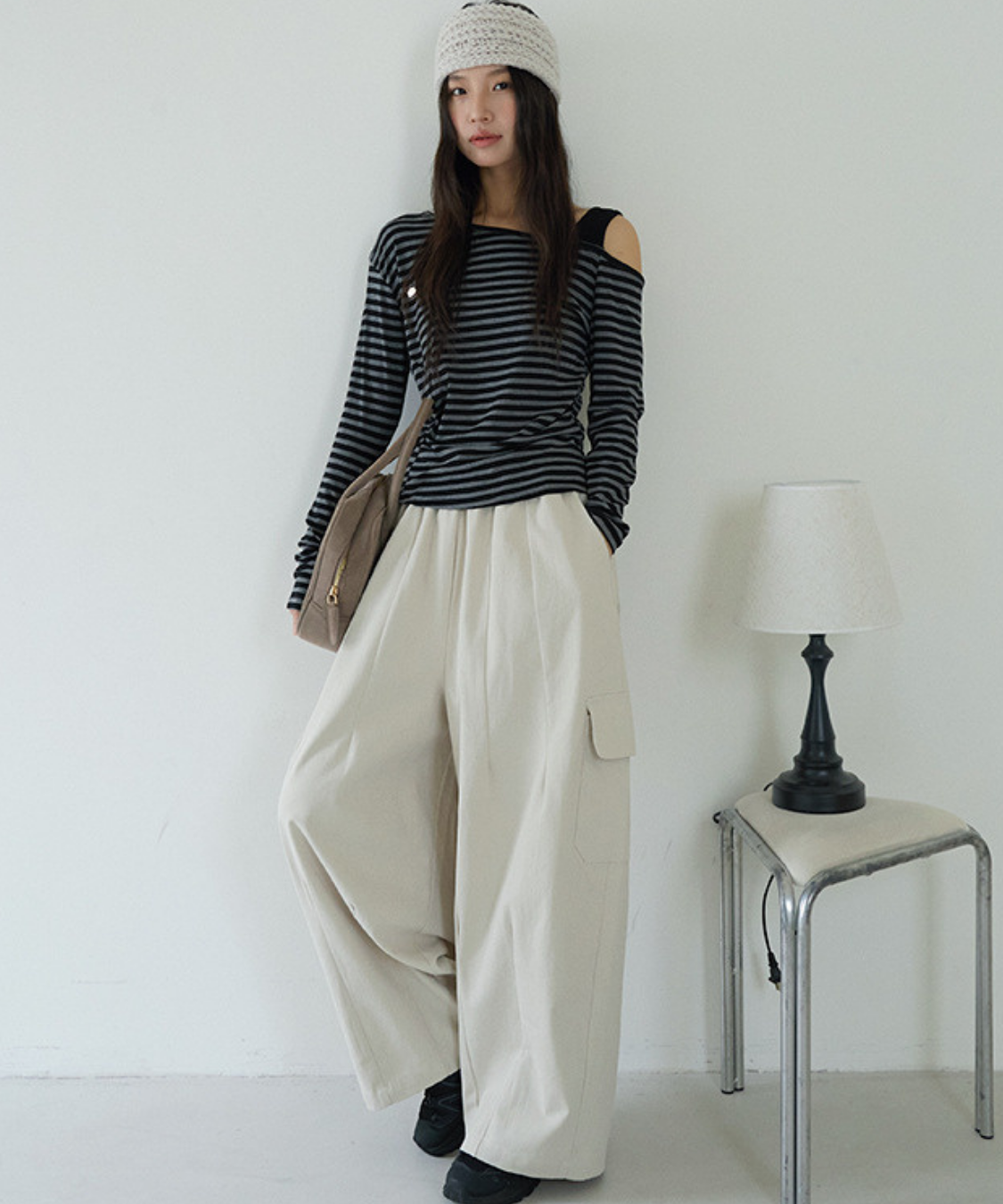 リラックスカーゴワイドパンツ