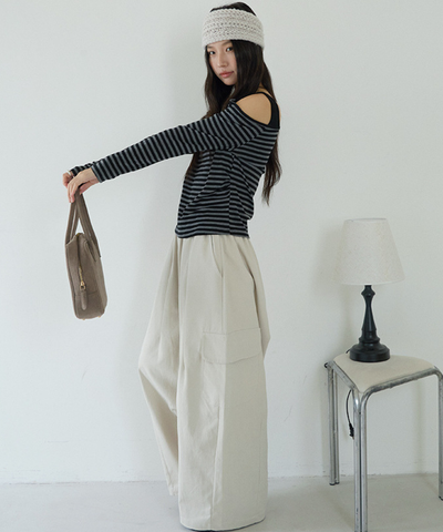 リラックスカーゴワイドパンツ