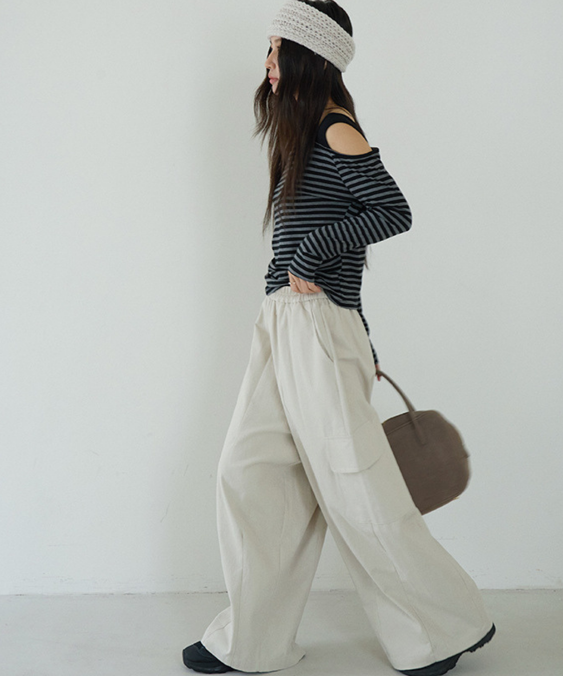 リラックスカーゴワイドパンツ