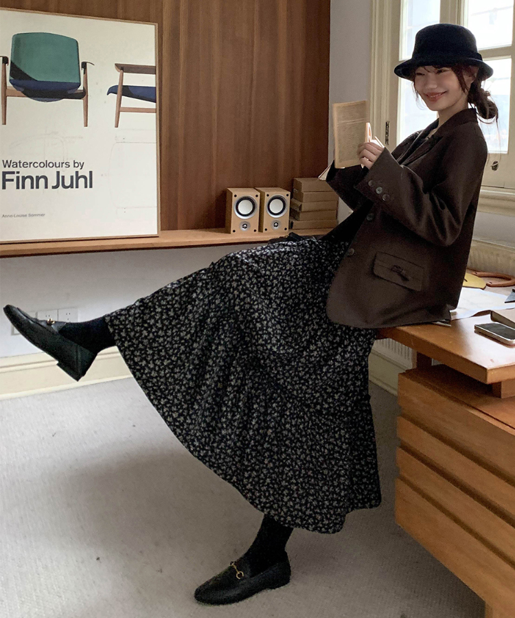 小花柄3段フリルティアードスカート – jemiremi(ジェミレミ) 小花柄3段フリルティアードスカート – jemiremi(ジェミレミ)