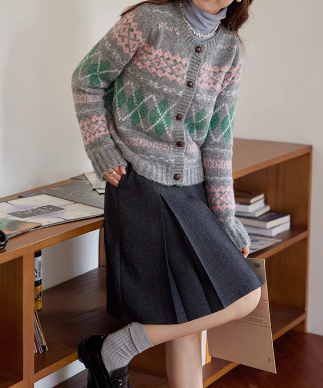 ひざ上丈スカート