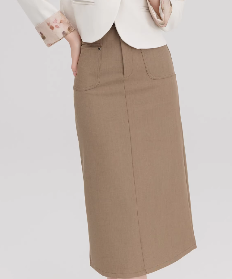 バックスリットタイトスカート+ベルトセット – jemiremi（ジェミレミ）