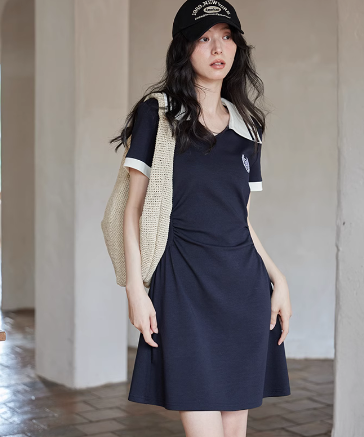 ダブルラインスポーティミニワンピース – jemiremi（ジェミレミ）
