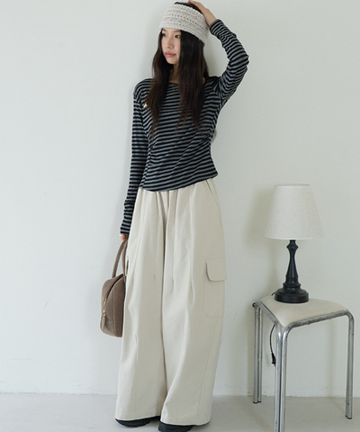 リラックスカーゴワイドパンツ