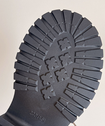 スエード調レースアップワークブーツ