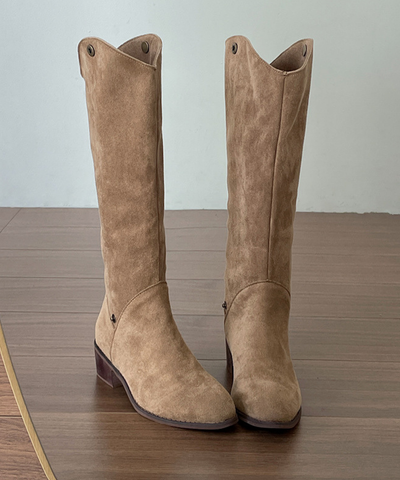 2wayスエード調ロングブーツ