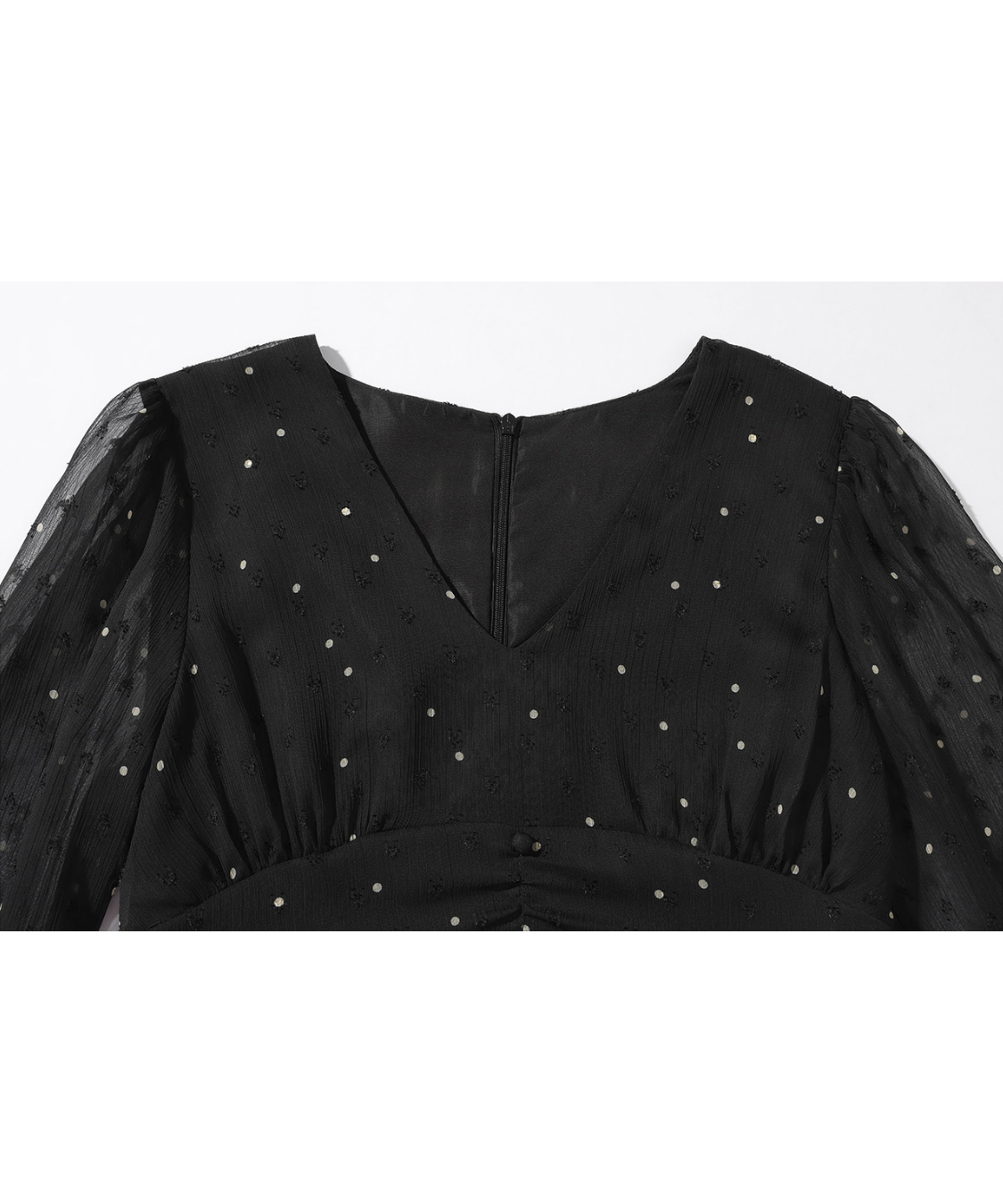 アンミール　シアードットシャーリングワンピース evelyn - アンミール ドット シアー シャーリング ワンピース