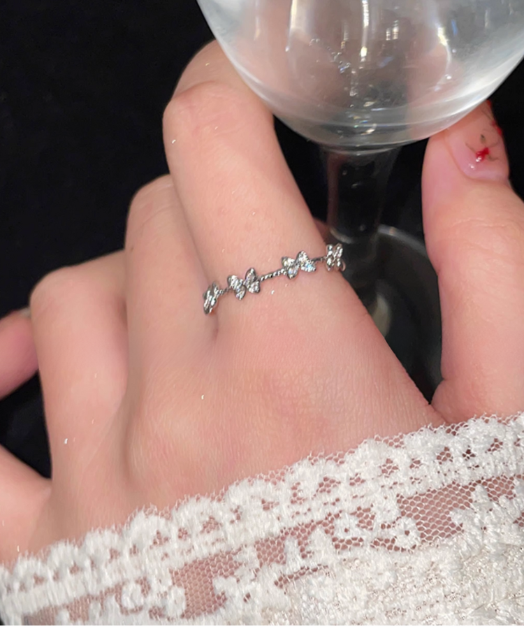 シルバーリボンリング – jemiremi（ジェミレミ）