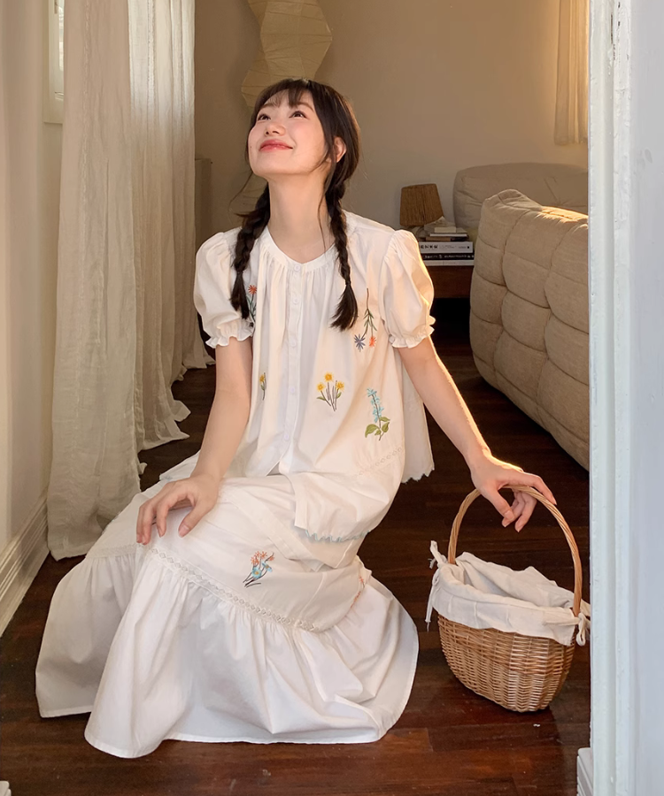 ガーデンフラワー刺繍セットアップ – jemiremi(ジェミレミ) ガーデンフラワー刺繍セットアップ – jemiremi(ジェミレミ)
