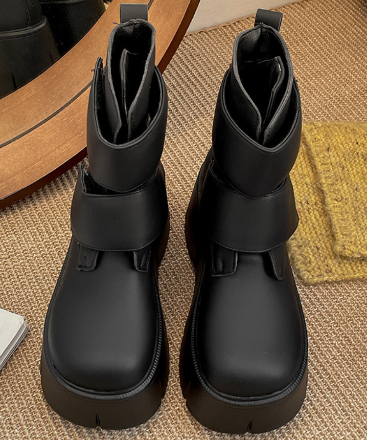 ワイドベルト厚底スノーブーツ – jemiremi（ジェミレミ）