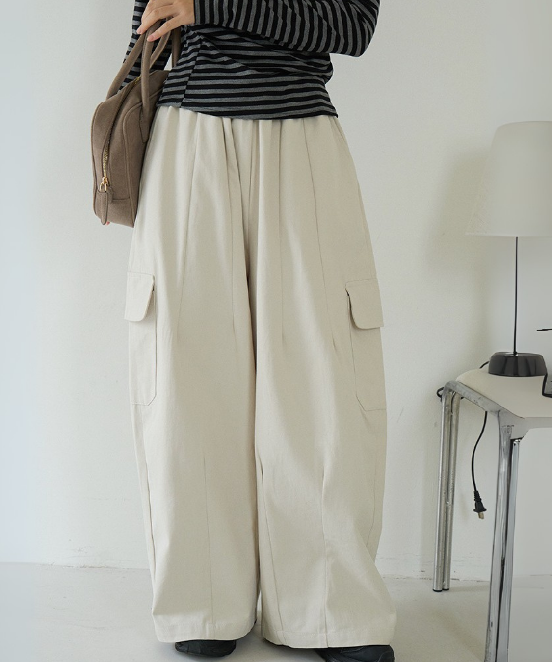 リラックスカーゴワイドパンツ