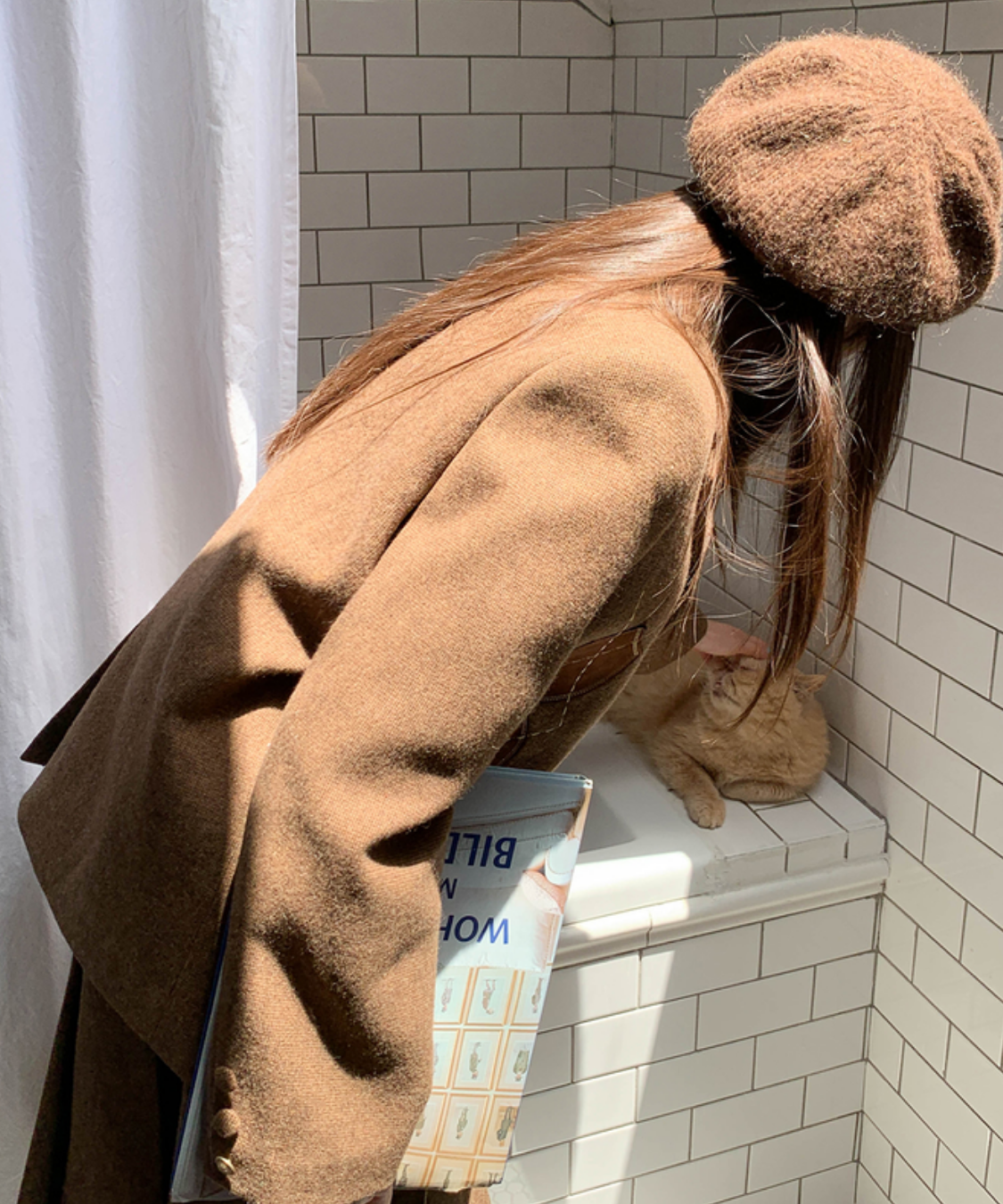 アーガイル刺繍ジャケット＋ボックスプリーツスカート 2点セット