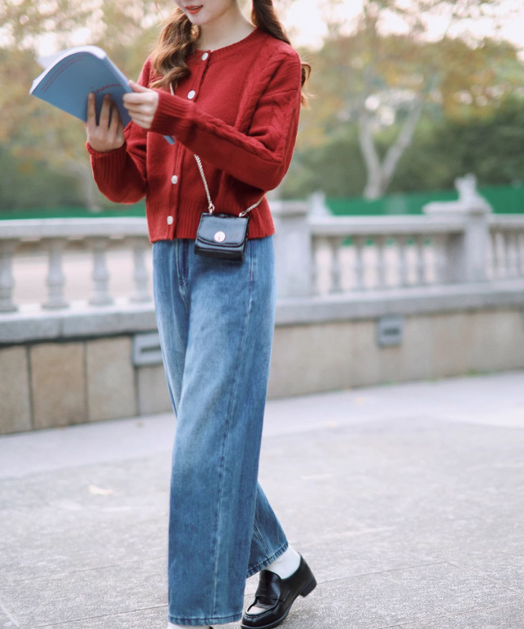 9分丈ソフトカーブデニム – jemiremi（ジェミレミ）