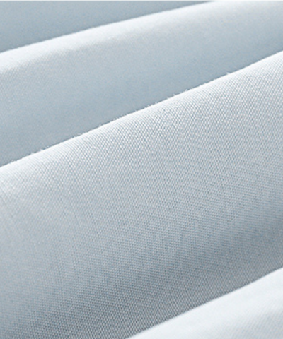 前ボタン付きシャーリングウエストワンピース