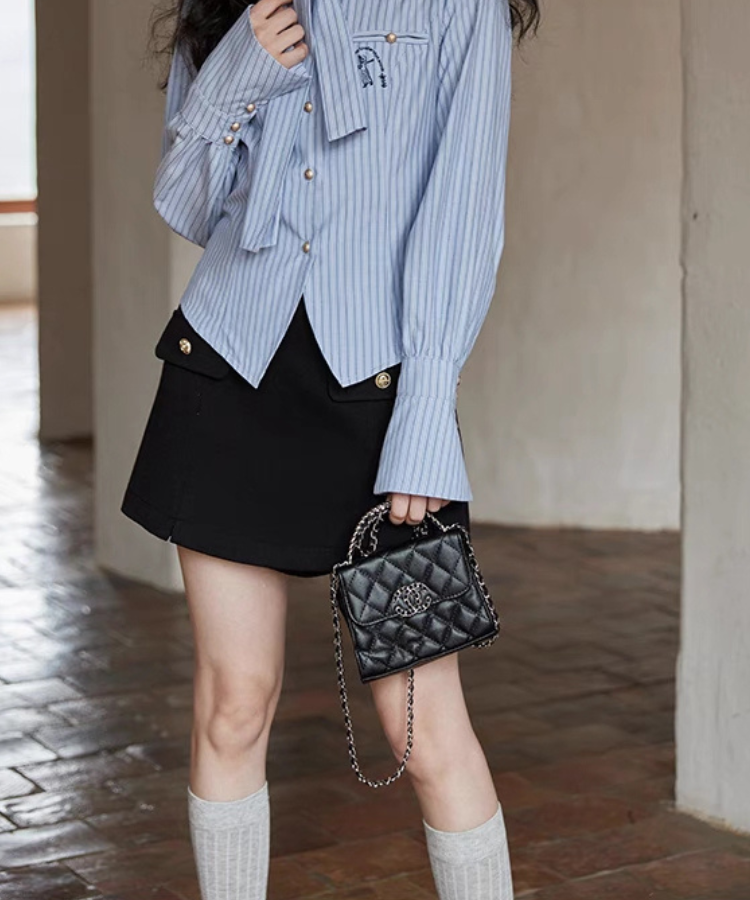 ゴールドボタンスカート風キュロット – jemiremi（ジェミレミ）