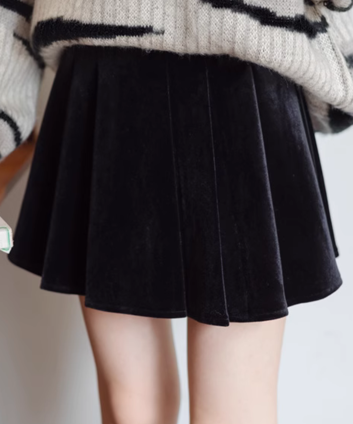 ベロアスカート