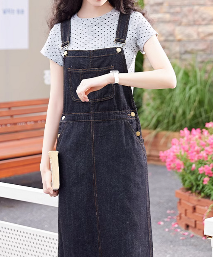 BURBERRY デニム サロペットスカート BURBERRY デニム サロペットスカート シェーブル デニム