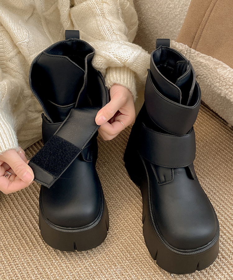 ワイドベルト厚底スノーブーツ – jemiremi（ジェミレミ）