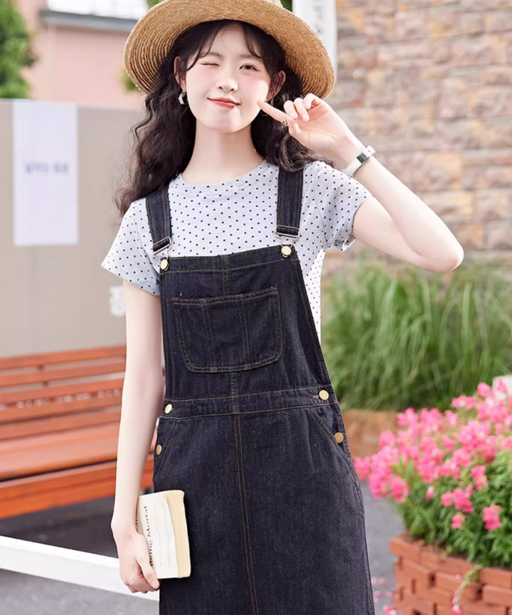 BURBERRY デニム サロペットスカート ロングデニムサロペットスカート – jemiremi（ジェミレミ）