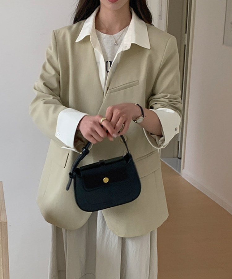 シャツドッキングフェイクツーピースジャケット – jemiremi（ジェミレミ）