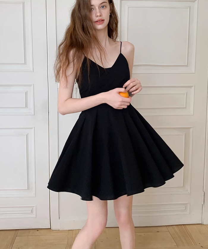 キャミソールフレアシルエットミニワンピース – jemiremi キャミソールフレアシルエットミニワンピース – jemiremi