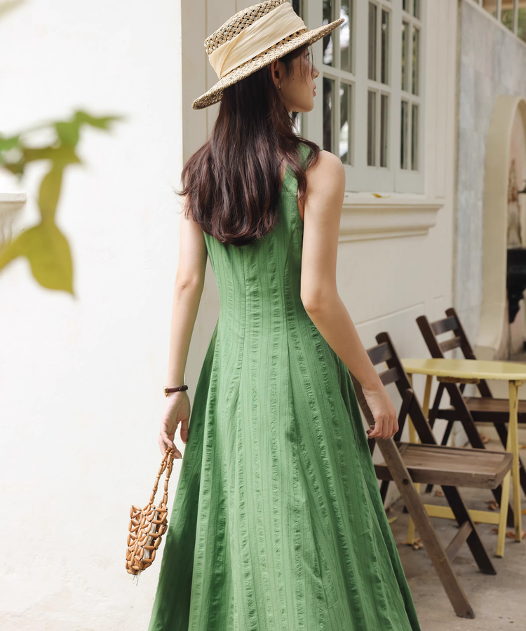 スイートハートネックフロントリボンワンピース – jemiremi（ジェミレミ）