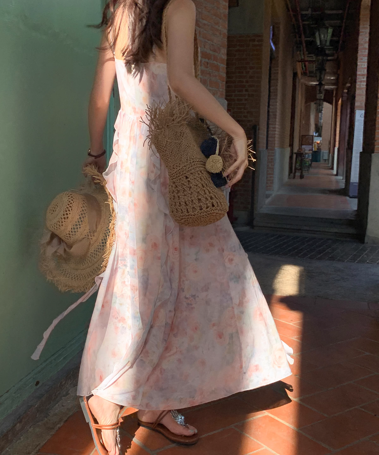 花柄キャミリゾートワンピース – jemiremi(ジェミレミ) 花柄キャミリゾートワンピース – jemiremi(ジェミレミ)