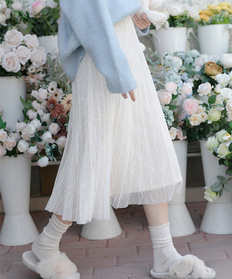 チュールスカート