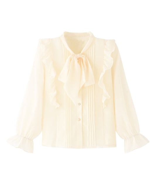 ボウタイブラウス