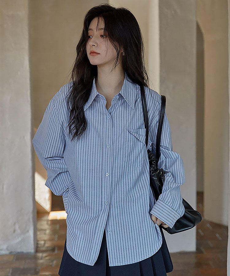 【夏編】「シャツ×スラックスパンツ」でこなれた雰囲気に【40代~】