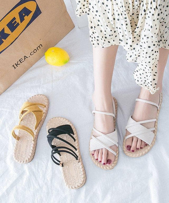 3rd place: Flat casual sandals